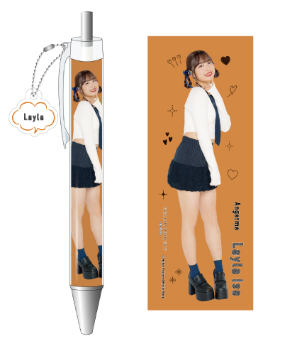 アンジュルム　伊勢鈴蘭　グッズ 伊勢鈴蘭(アンジュルム)『チャーム付きボールペン』〔25.03〕