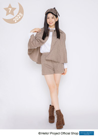 櫻井梨央(モーニング娘。'25)「2025 ☆7月」 L判 1枚 ［0701-0731］
