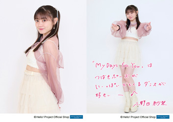 FSK 1/3スケール　つばきファクトリー　小野田紗栞　アクリルスタンド ハロー！プロジェクトオフィシャルショップWebStoreのお知らせ