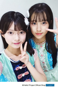 島川波菜・上村麗菜「ロージークロニクル セルフィー」 チェキ