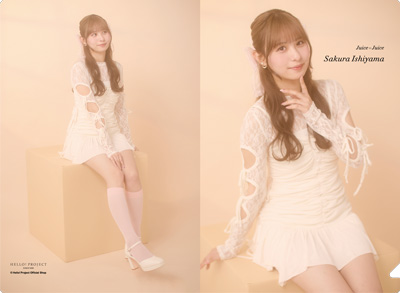 石山咲良(Juice=Juice)『＜Balletcore＞ソロB7クリアファイル』〔25.09〕