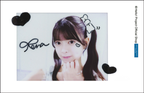 ロージークロニクル　上村麗菜　チェキ　レシート 上村麗菜「ロージークロニクル チェキセルフィー」 チェキサイズ 1枚