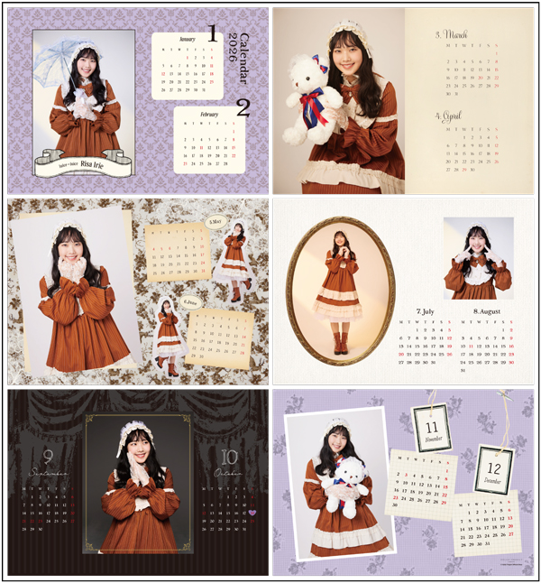 二次受注】入江里咲(Juice=Juice)『2026卓上カレンダー』［1121-1130］