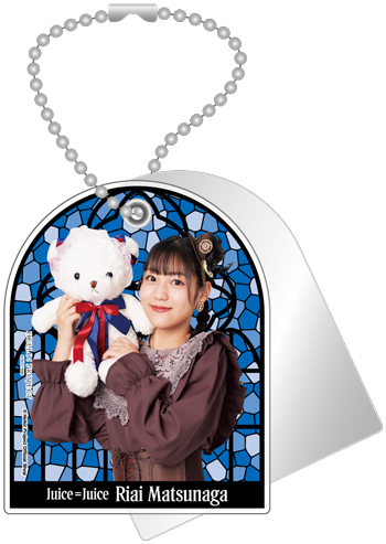 松永里愛(Juice=Juice)『スライドミラーキーホルダー』