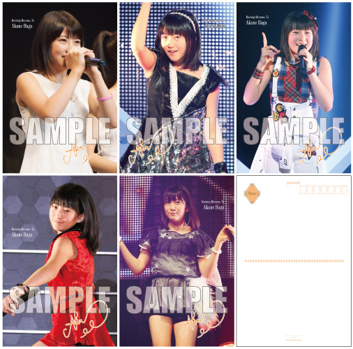 羽賀朱音(モーニング娘。'25)『羽賀朱音卒業記念 ポストカード 5枚