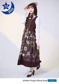 福田真琳(つばきファクトリー)「2025 ☆12月」 L判 1枚 ［1201-1231］