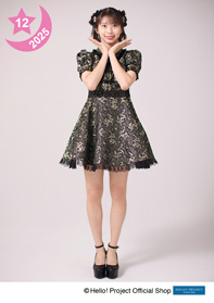 牧野真莉愛(モーニング娘。'25)「2025 ☆12月」 L判 1枚 ［1201-1231］