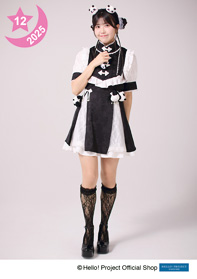 窪田七海(OCHA NORMA)「2025 ☆12月」 L判 1枚 ［1201-1231］