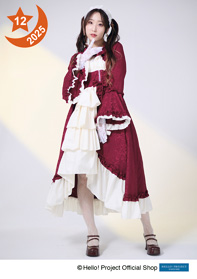 段原瑠々(Juice=Juice)「2025 ☆12月」 L判 1枚 ［1201-1231］