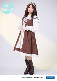 【NOVEMBER】19-20 WHITELIVE JUICE別注カラー 有澤一華(Juice=Juice)「2025 ☆12月」 L判 1枚 ［1201-1231］