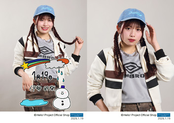 1月誕生日］伊勢鈴蘭(アンジュルム)「Birthday Memorial」 L判 2枚