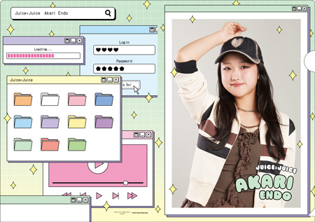 遠藤彩加里(Juice=Juice)『＜Y2K＞ソロA4クリアファイル』〔26.01〕