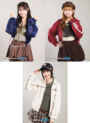 モーニング娘。'25 横浜アリーナ 臨時店 Cセット」 トレカサイズ 3枚