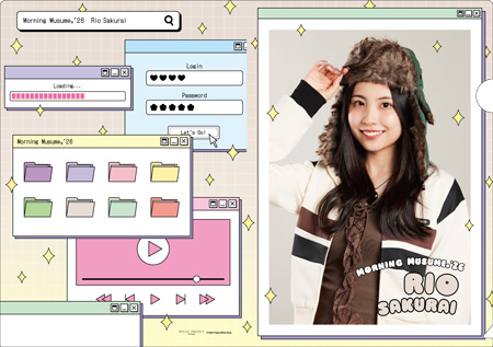 櫻井梨央(モーニング娘。'26)『＜Y2K＞ソロA4クリアファイル』〔26.01〕