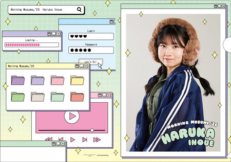 井上春華(モーニング娘。'26)『＜Y2K＞ソロA4クリアファイル』〔26.01〕