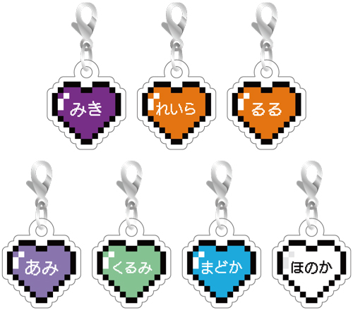 コレクション商品『ドット絵文字チャーム』