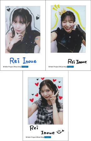 井上玲音(Juice=Juice)「Queen of Heartsチェキセット」 チェキサイズ