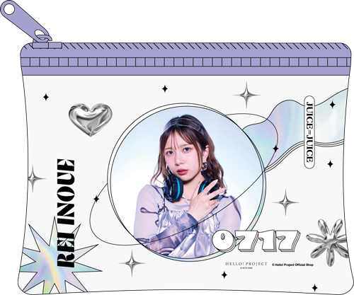 井上玲音(Juice=Juice)『ミニクリアポーチ』