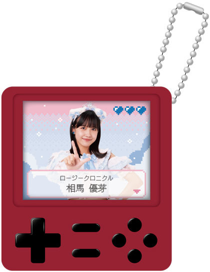 希少！ゲームボーイ 計算機 キーホルダー 相馬優芽(ロージークロニクル)『ゲームキーホルダー』