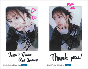 KNKヒジュンチェキ 井上玲音(Juice=Juice)「ひなフェス2026 臨時店販売 チェキセット