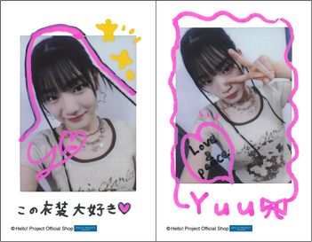 村田結生(つばきファクトリー)「ひなフェス2026 臨時店販売 チェキ風