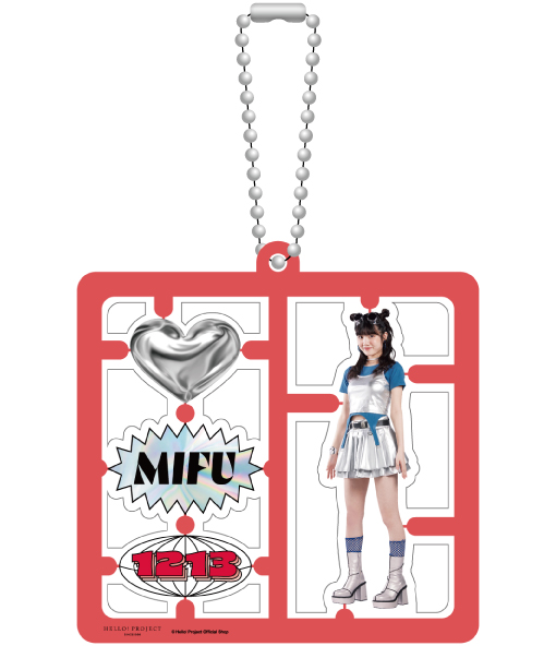 川嶋美楓　ひなフェス2026 コレクションミニアクリルキーホルダー（キラキラ✨） 川嶋美楓(Juice=Juice)『プラモデル風アクリルキーホルダー』