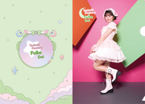 土居楓奏　スーパーレア　モバガチャ つばきファクトリー　アクリル時計　うちわ 土居楓奏(つばきファクトリー)『3連フォトリーフ』〔26.02〕