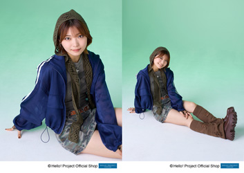 7288 アンジュルム 川名凜 生写真 2枚セット 川名凜(アンジュルム)「Shopオリジナル Y2K」 L判 2枚 ［0523-］