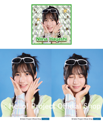 林仁愛(Juice=Juice)『Shopオリジナル＜未来/魔法＞L判生写真＋ハロ