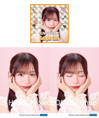 376 アンジュルム 伊勢鈴蘭 生写真 14枚セット 伊勢鈴蘭(アンジュルム)『Shopオリジナル＜未来/魔法＞L判生写真＋ハロ