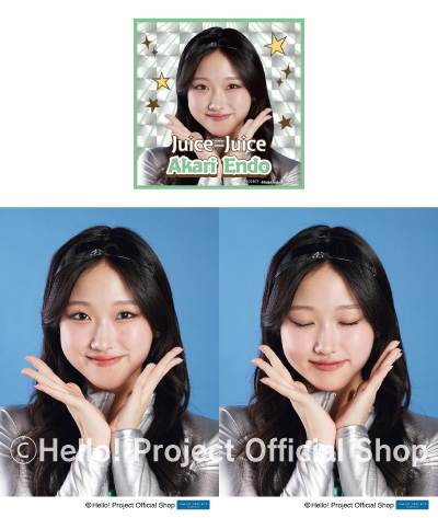 りりーページ　オーダー品 遠藤彩加里(Juice=Juice)『Shopオリジナル＜未来/魔法＞L判生写真＋