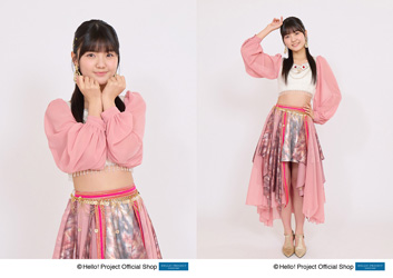 アンジュルム ランダムチェキ 長野桃羽 長野桃羽(アンジュルム)「BaBaBa Burning Love！」発売記念 L判 2枚