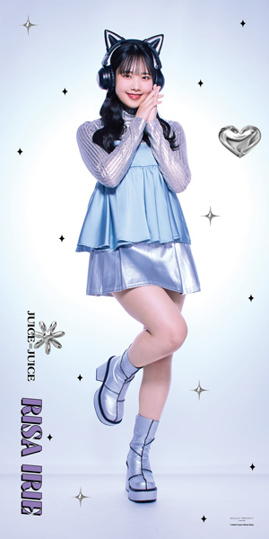 Juice=Juice 入江里咲 モバガチャ SR フェイスタオル Juice=Juice 入江