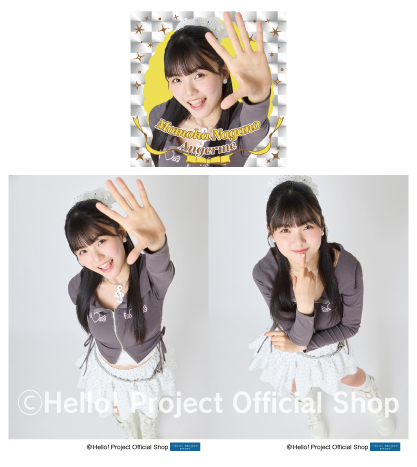 長野桃羽(アンジュルム)『Shopオリジナル L判生写真＋ハロ！ピカシール