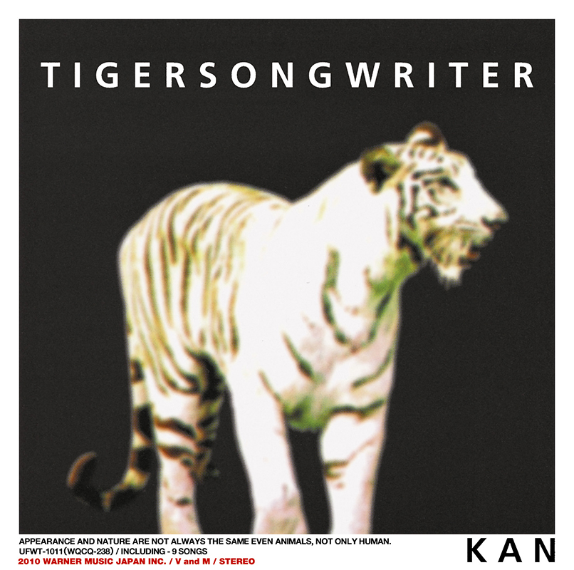 KAN CD 11th Album【TIGERSONGWRITER】