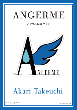 アンジュルム 上國料萌衣 アクリルロゴバッジ 89c623e9832e66720fd3049b876d3b