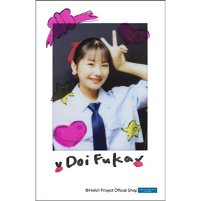 土居楓奏「Shopオリジナル つばきファクトリー チェキ」 チェキ
