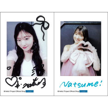 中山夏月姫「OCHA NORMA チェキセット」［0225-］ チェキサイズ 2枚