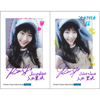 入江里咲(Juice=Juice)「ひなフェス2026 臨時店販売 チェキ風写真
