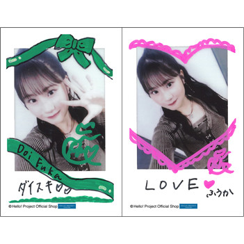土居楓奏(つばきファクトリー)「ひなフェス2026 臨時店販売 チェキ風
