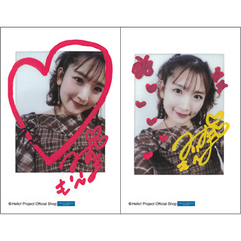 小野瑞歩(つばきファクトリー)「ひなフェス2026 臨時店販売 チェキ風