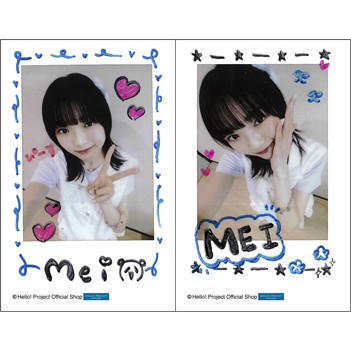 山﨑愛生「モーニング娘。'26 日本武道館 臨時店販売 チェキ風写真2枚