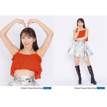 牧野真莉愛(モーニング娘。'24)「Hello! Project 2024 Summer ALL OF US ベガ／アルタイル」 L判 2枚  ［1220-0224］