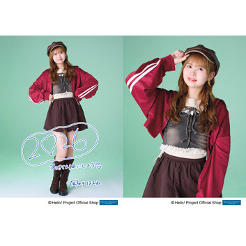 岡村ほまれ(モーニング娘。'26)「☆2026☆」 L判 2枚 ［0102-］