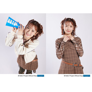 小野瑞歩(つばきファクトリー)「Shopオリジナル Y2K」パート2 L判 2枚
