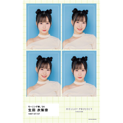 モーニング娘。関連生写真ファイル第二① 生田衣梨奈(モーニング娘。'25)『生田衣梨奈卒業記念 ヒストリー