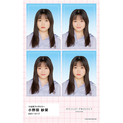 7170 つばきファクトリー 小野田紗栞 生写真 14枚セット : つばき