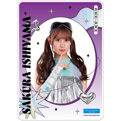 石山咲良(Juice=Juice)『＜未来／魔法＞アクリルカード』〔26.06〕
