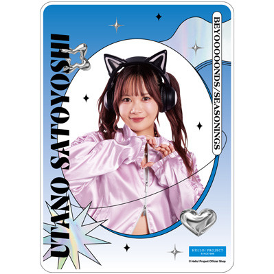 里吉 里吉うたの(BEYOOOOONDS)『＜未来／魔法＞アクリルカード』〔26.06〕
