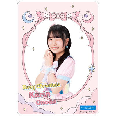 小野田華凜 A賞 サイン入り アクリルプレート ロージークロニクル ラキドロ 小野田華凜(ロージークロニクル)『＜未来／魔法＞アクリルカード